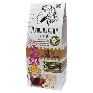 Чай Пушкинский (иван-чай с медом) 30 г. Столбушино.